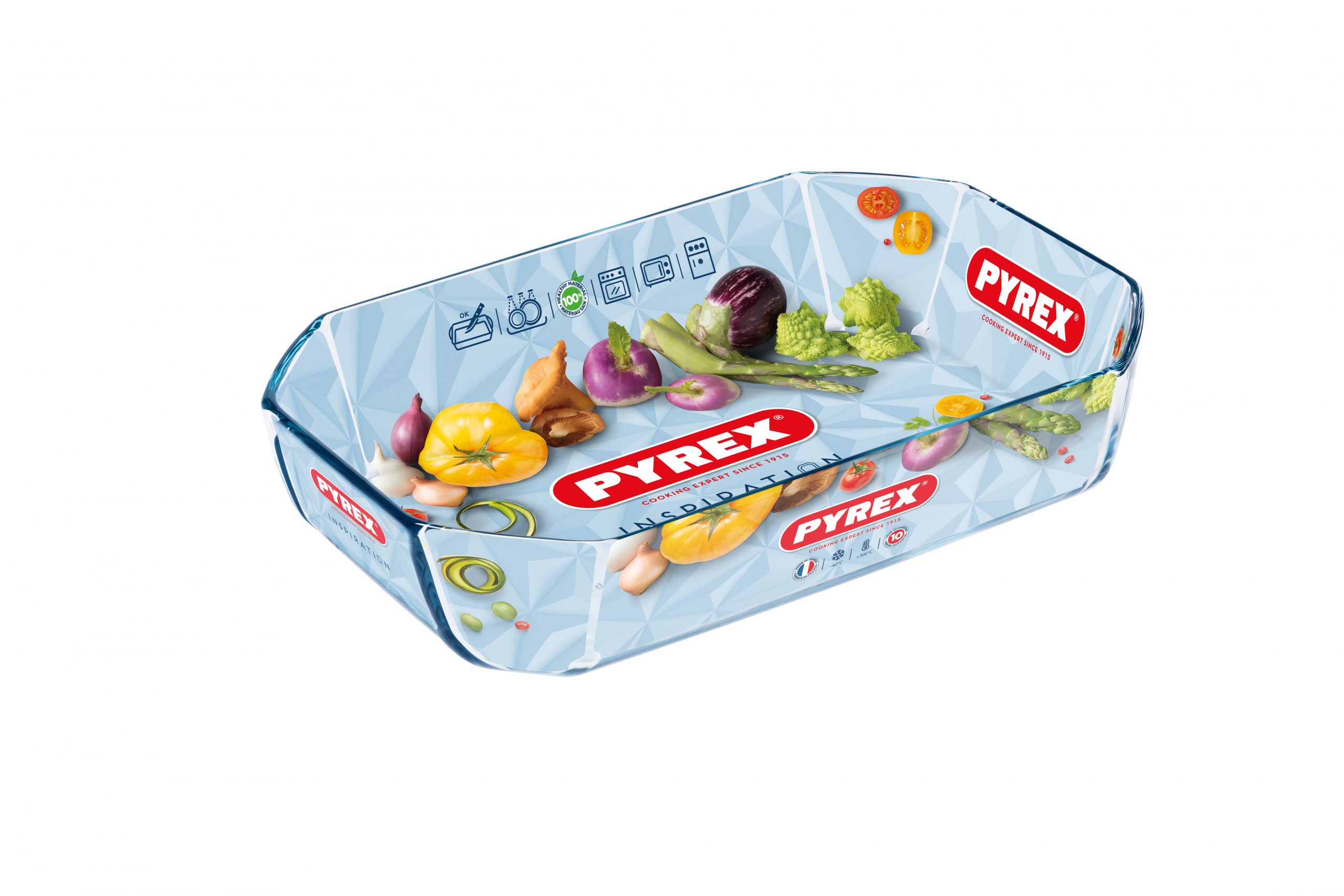 sklenená misa na zapekanie Pyrex